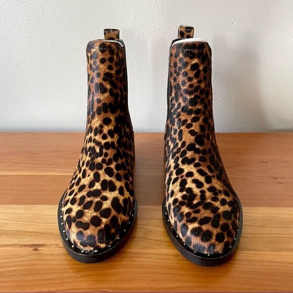 NWT Rebecca Minkoff Sabeen Too Genuine Calf Hair Chelsea Boots - Size: 6 - Picture 4 of 9